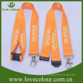 Lovecolour custom safety buckle printing polyester lanyard(wholesale price)